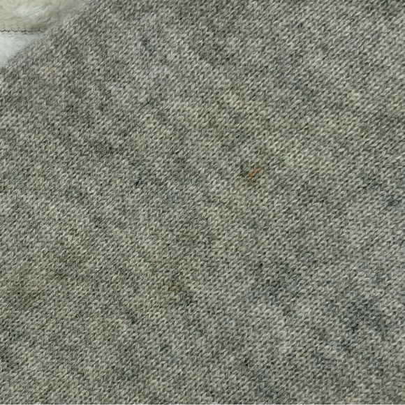 Apt. 9 Cashmere Sweater Argyle V Neck Gray and Purple Medium - Picture 8 of 10